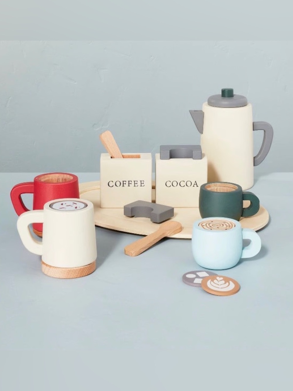 Toy Coffee & Cocoa Food Set - Hearth & Hand™ with Magnolia Wooden Playset